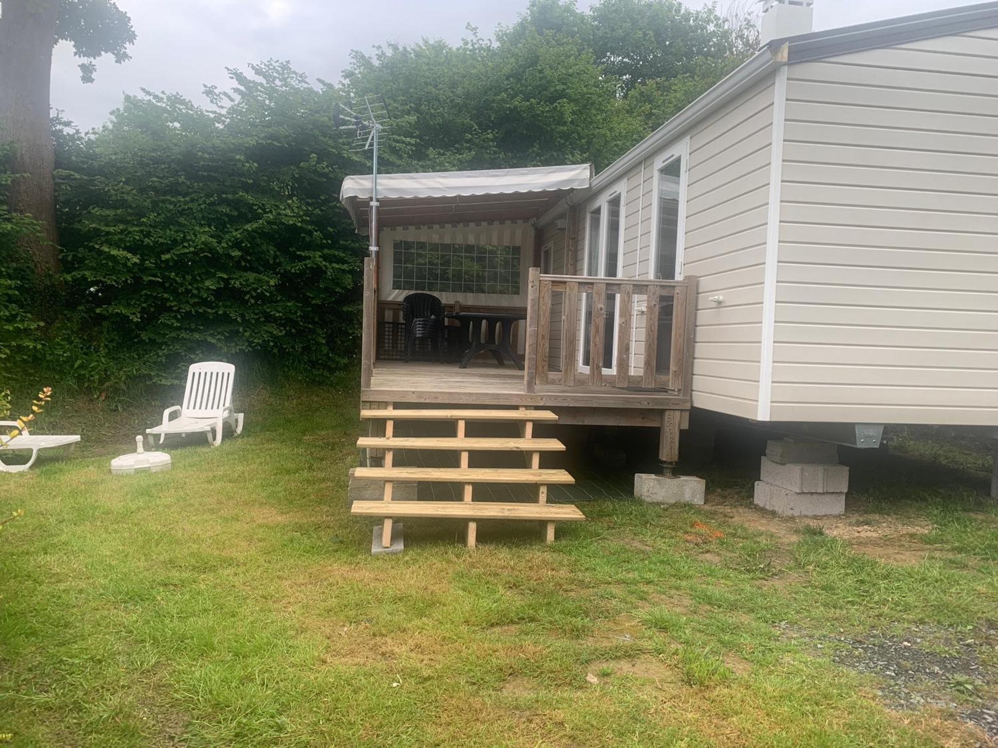 Mobil Home 257 M et Mme COLAS Litteau Bagian luar foto
